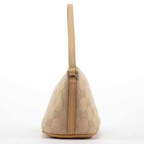 07198 Beige GG Boat Pochette