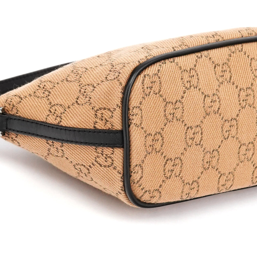 07198 Beige GG Boat Pochette