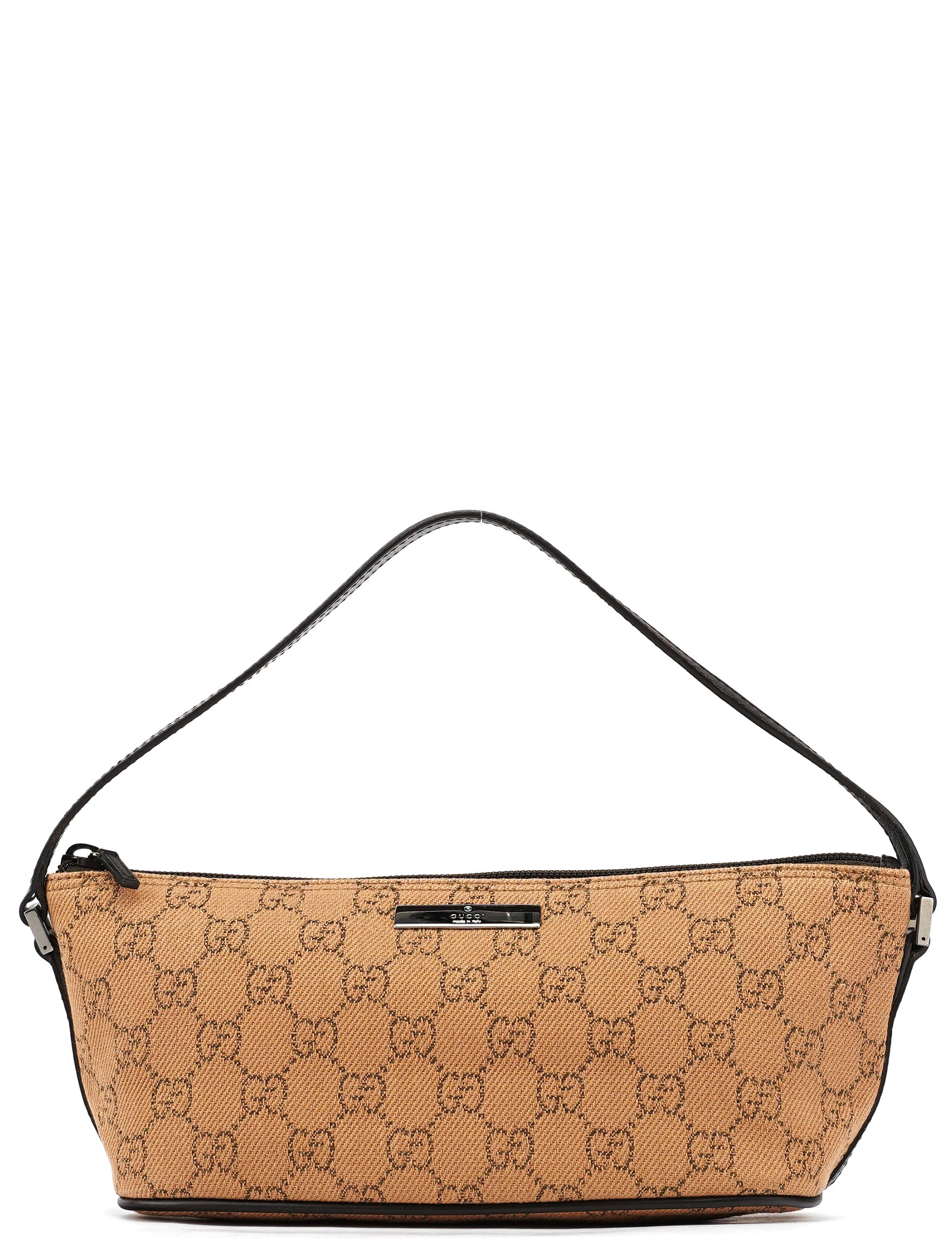 07198 Beige GG Boat Pochette