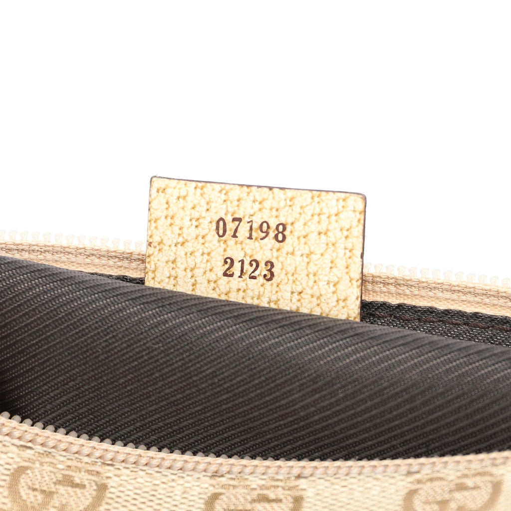 07198 Beige GG Boat Pochette