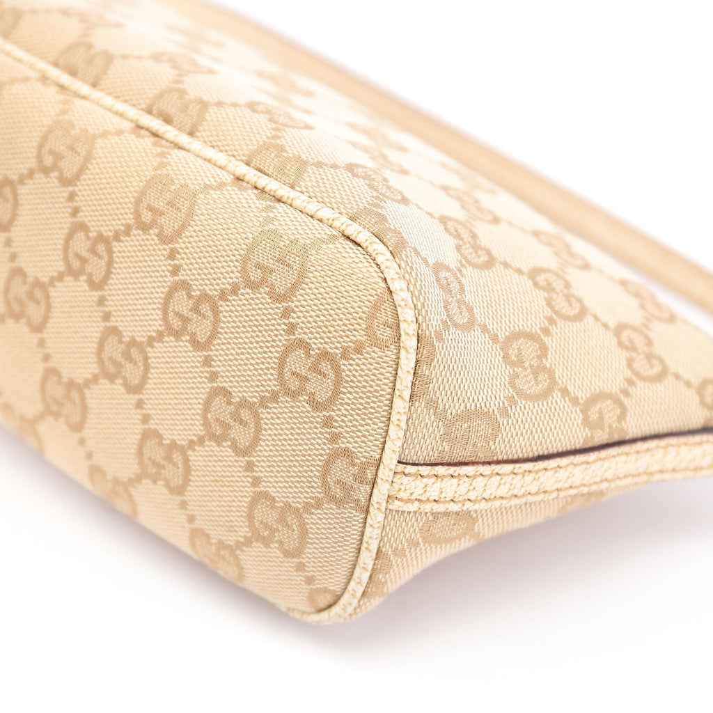 07198 Beige GG Boat Pochette
