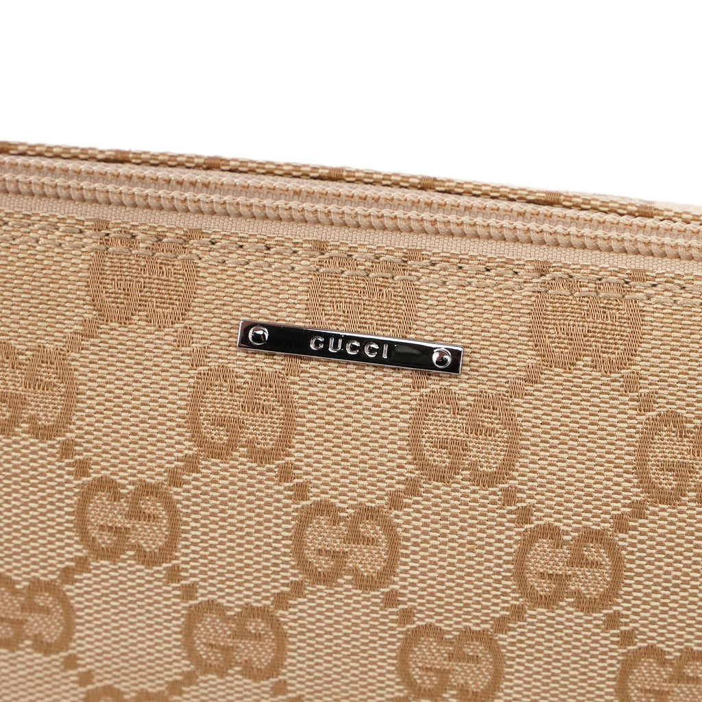 07198 Beige GG Boat Pochette