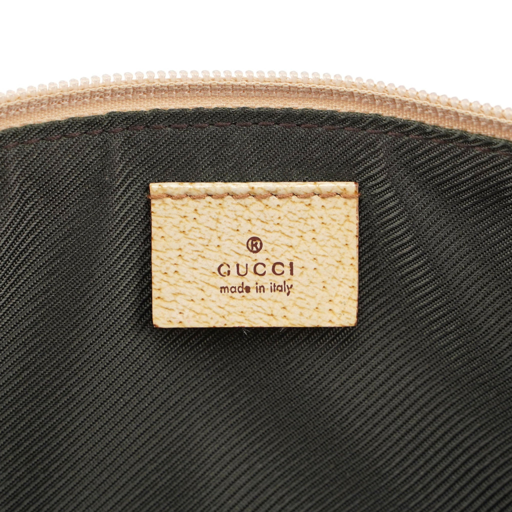 07198 Beige GG Boat Pochette