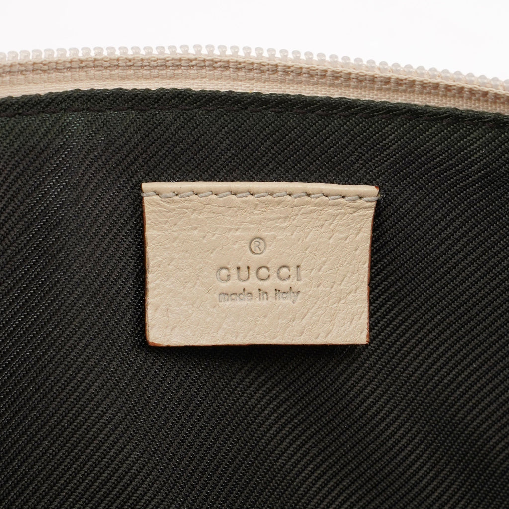 07198 Beige GG Boat Pochette
