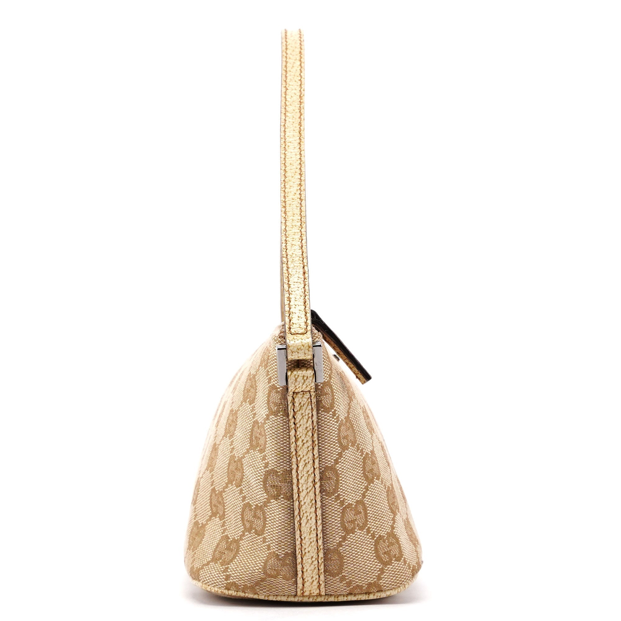 07198 Beige GG Boat Pochette