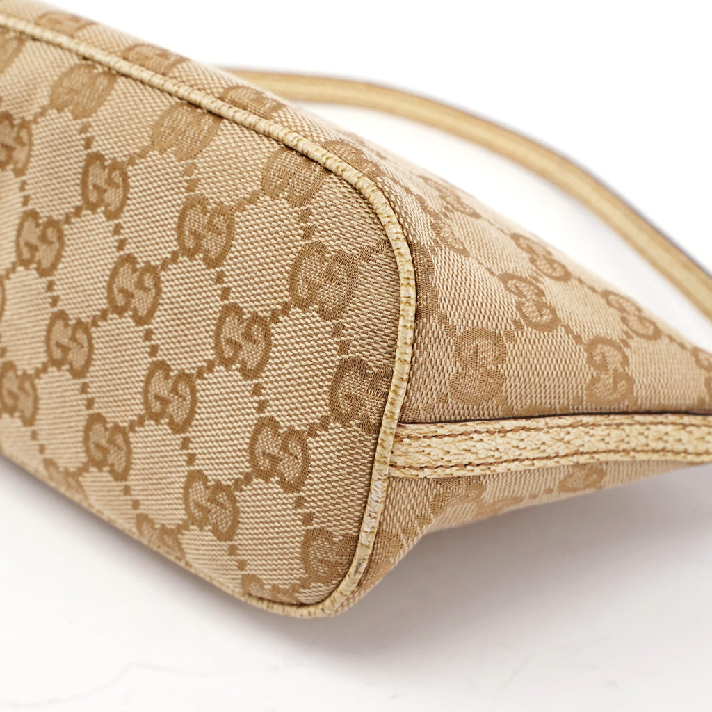 07198 Beige GG Boat Pochette