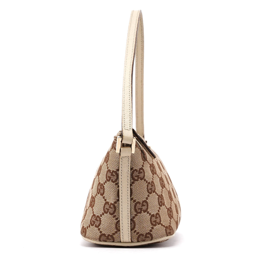 07198 Beige GG Boat Pochette