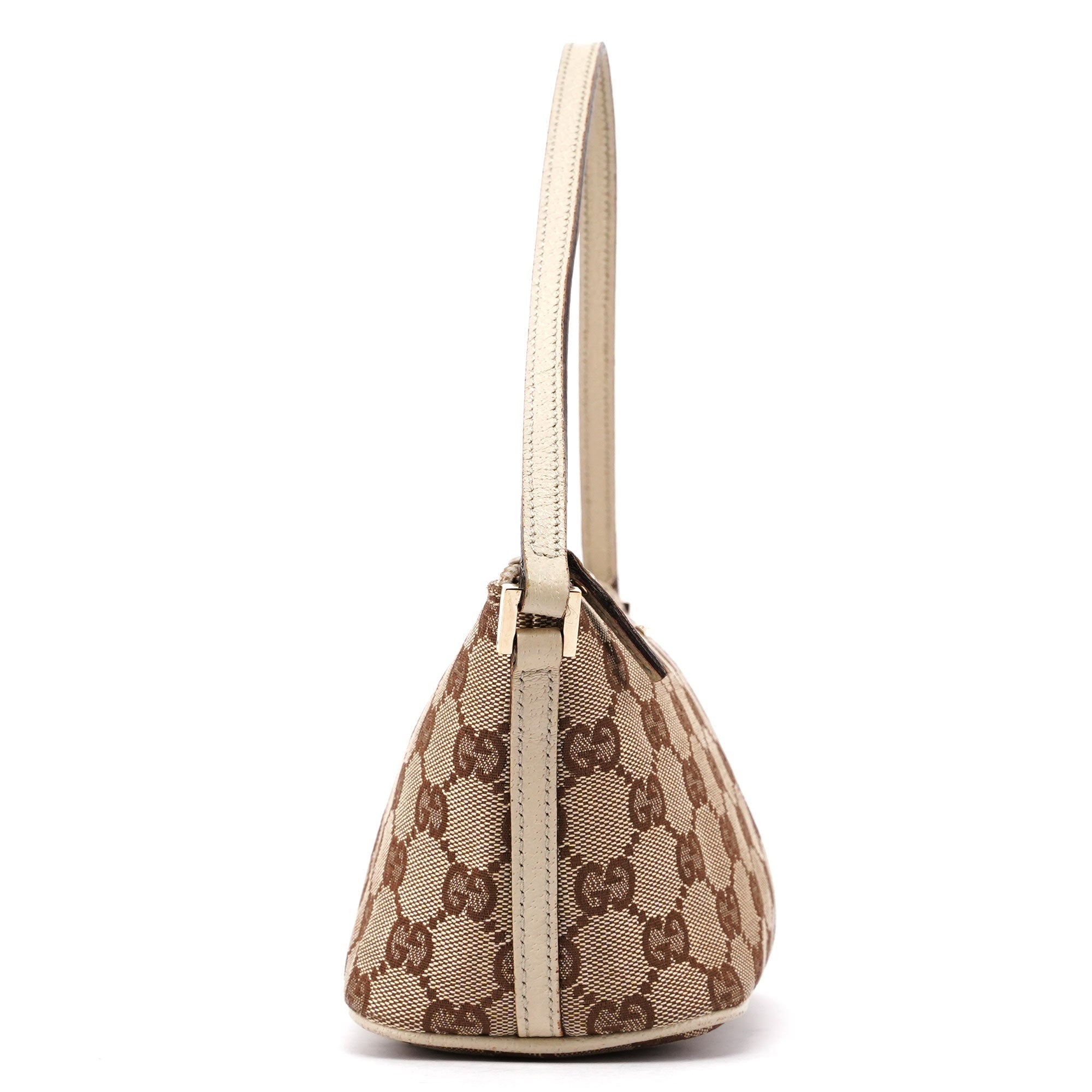 07198 Beige GG Boat Pochette