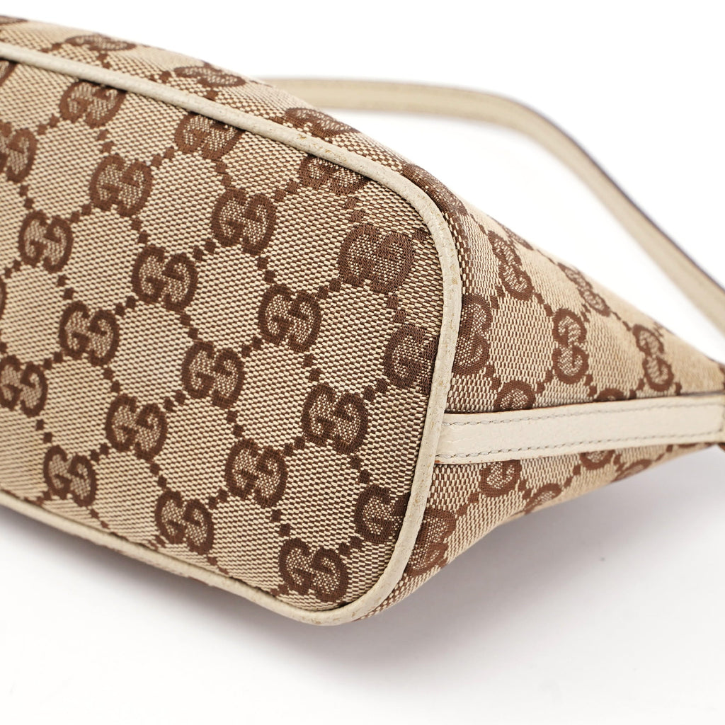07198 Beige GG Boat Pochette
