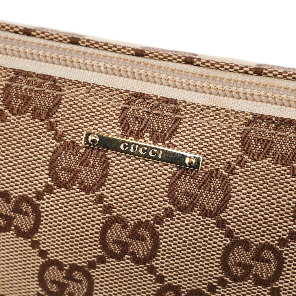 07198 Beige GG Boat Pochette