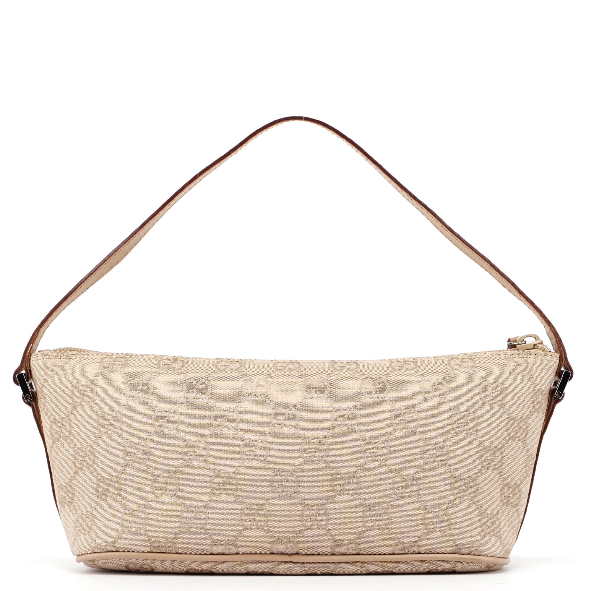 07198 Beige GG Boat Pochette