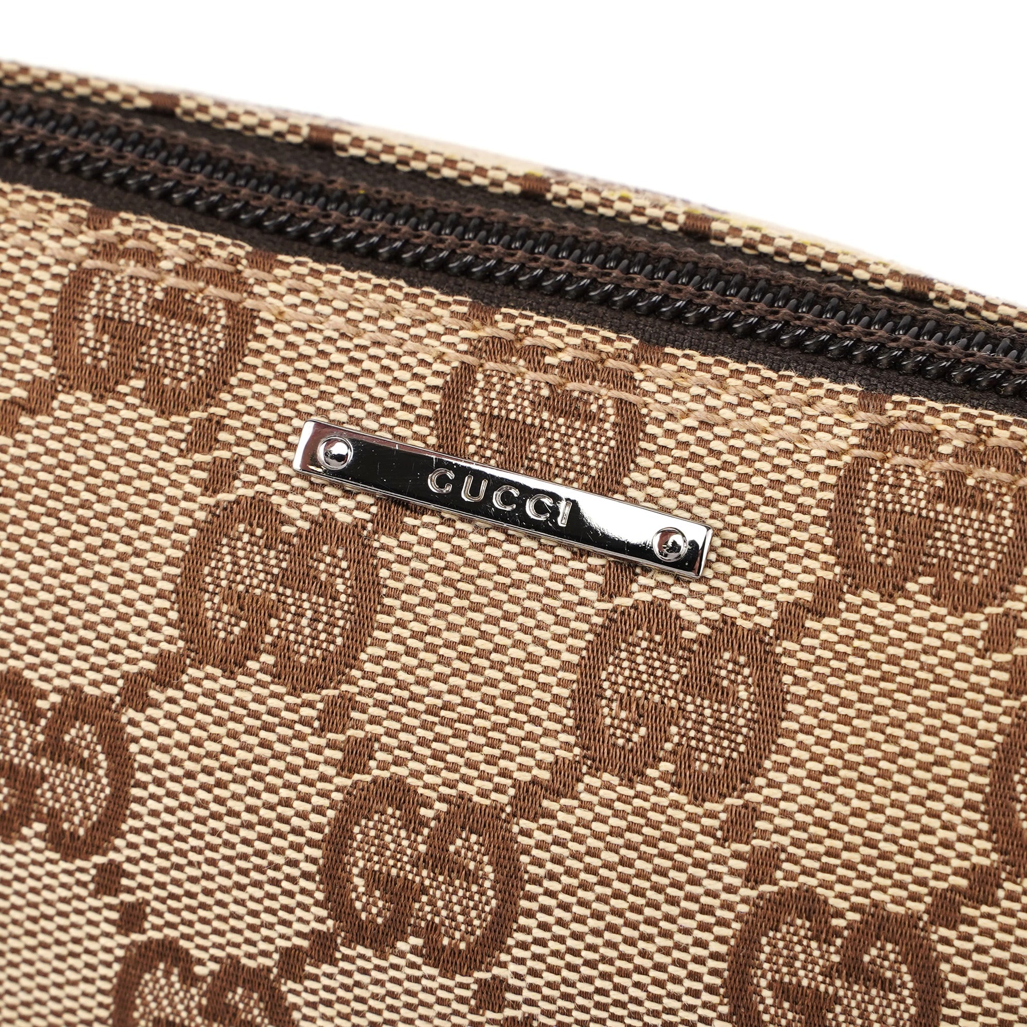 07198 Beige GG Boat Pochette