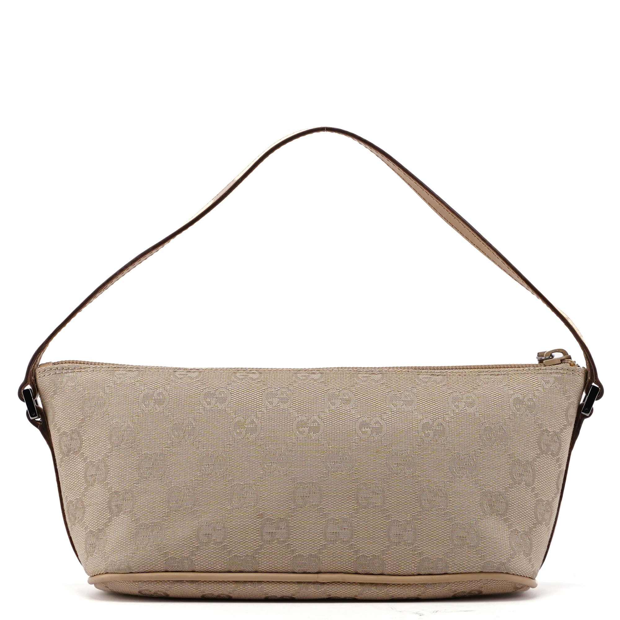 07198 Beige GG Boat Pochette