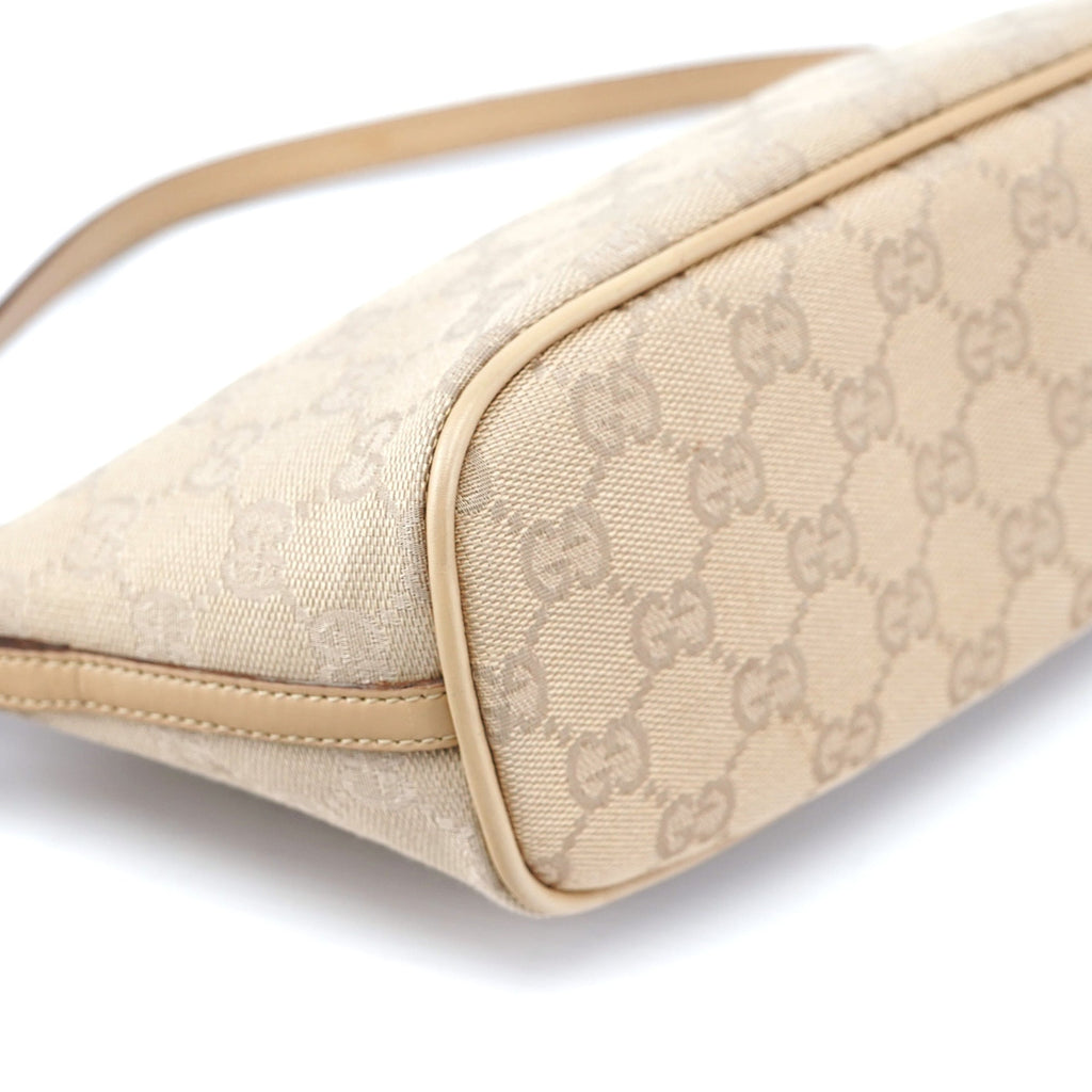 07198 Beige GG Boat Pochette
