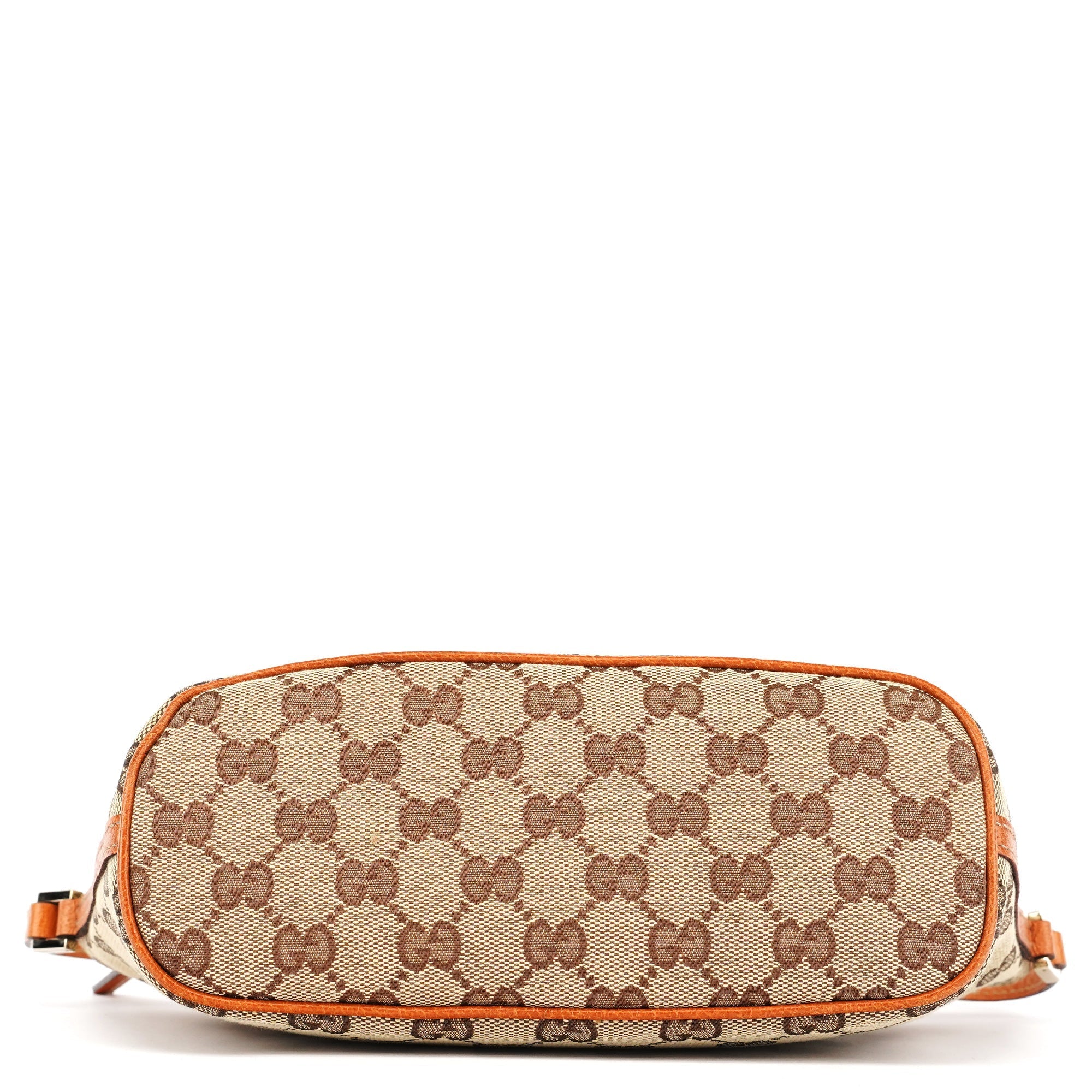 07198 Beige Light Brown GG Boat Pochette