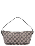 07198 Beige Matte Black GG Boat Pochette