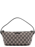 07198 Beige Matte Black GG Boat Pochette