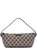 07198 Beige Matte Black GG Boat Pochette