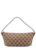 07198 Beige Pink GG Boat Pochette