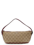 07198 Beige Red GG Boat Pochette