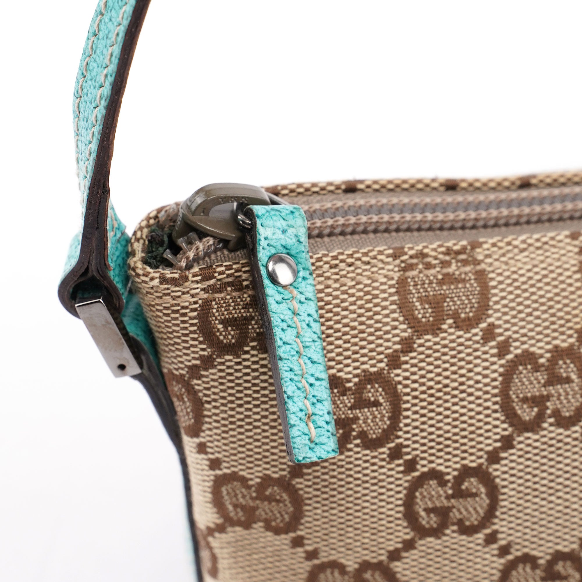 07198 Beige Turquoise GG Boat