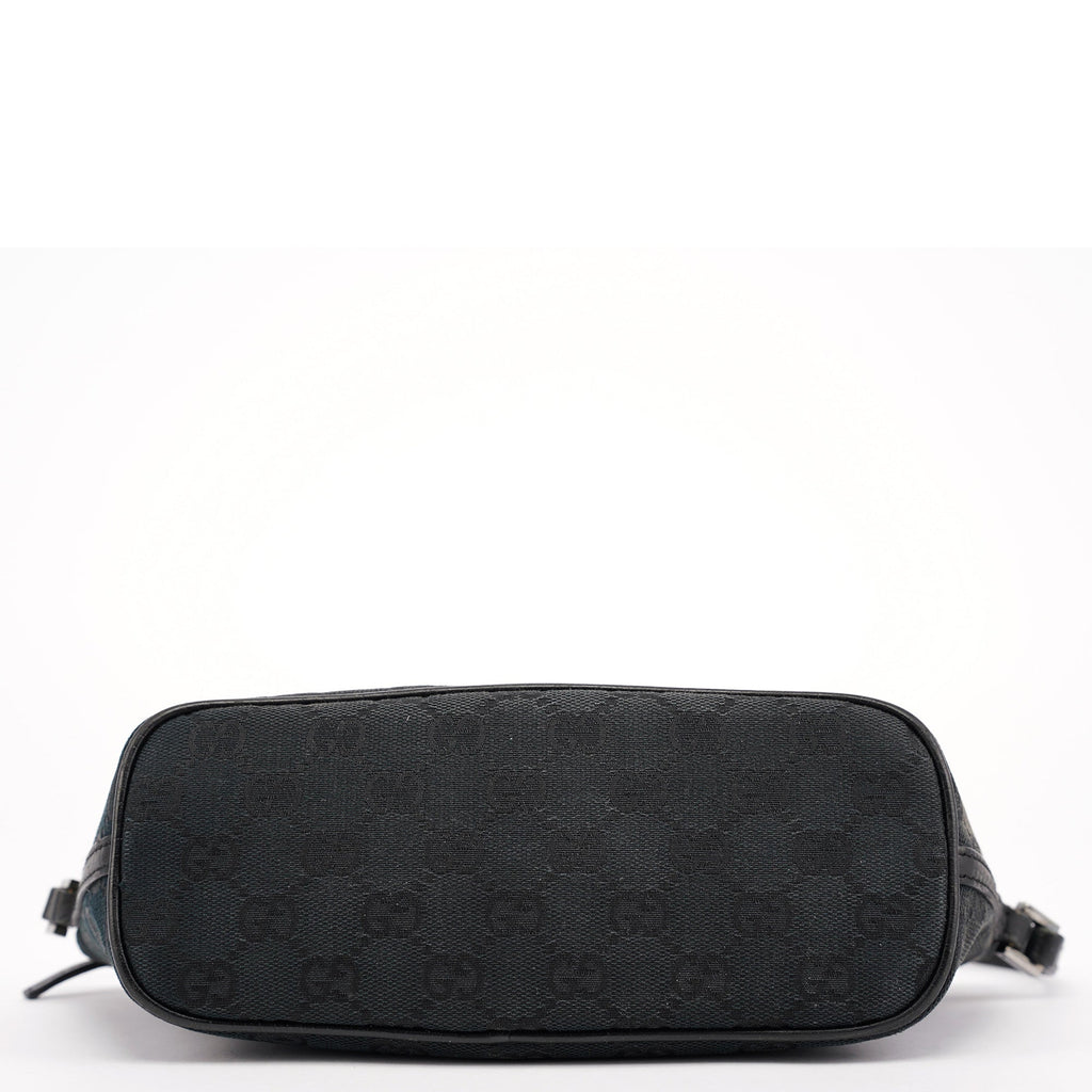 07198 Black GG Boat Pochette