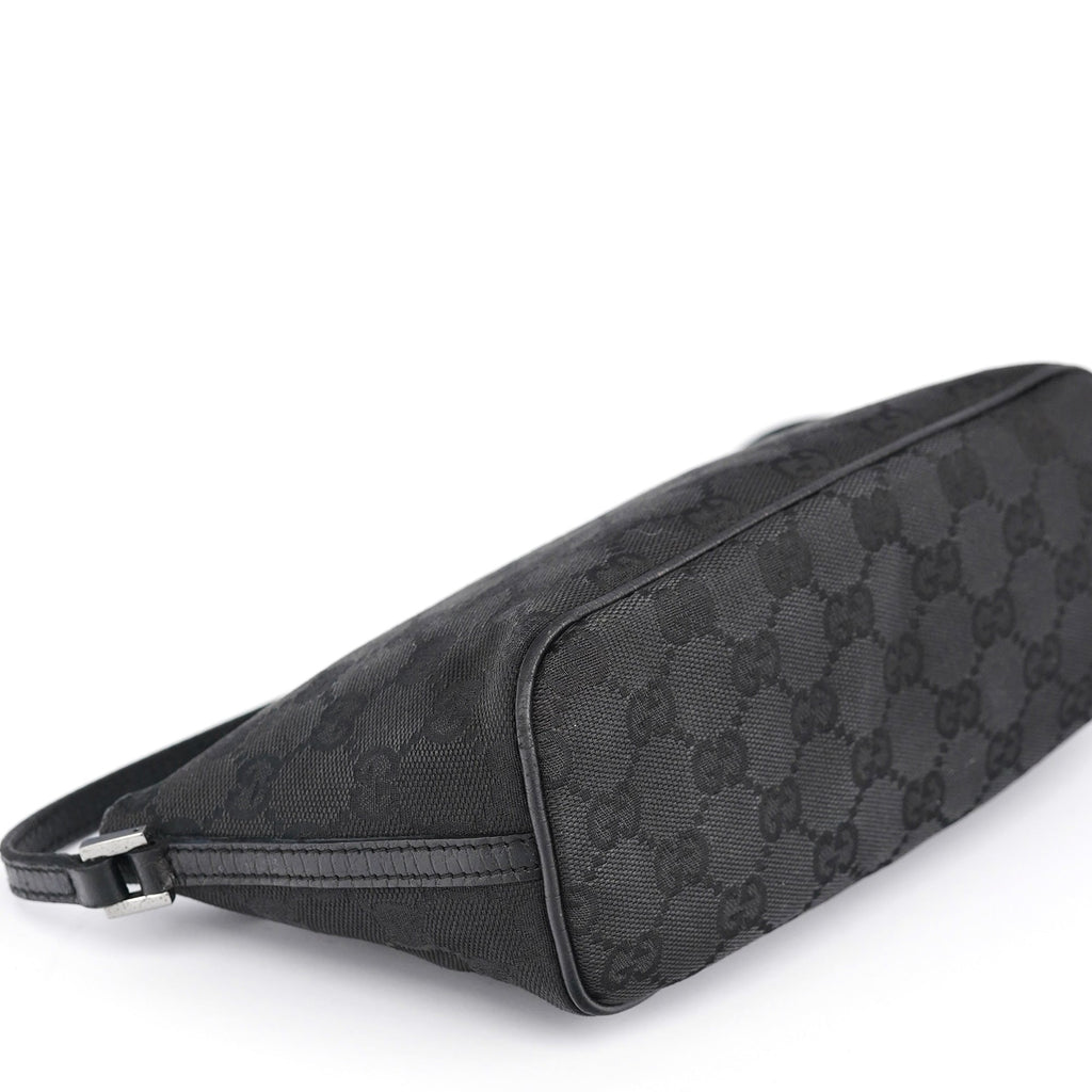 07198 Black GG Boat Pochette