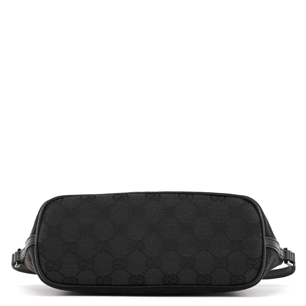 07198 Black GG Boat Pochette