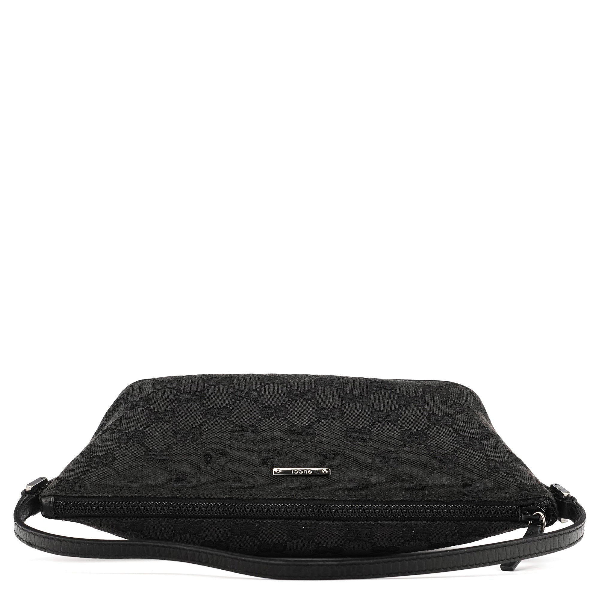 07198 Black GG Boat Pochette