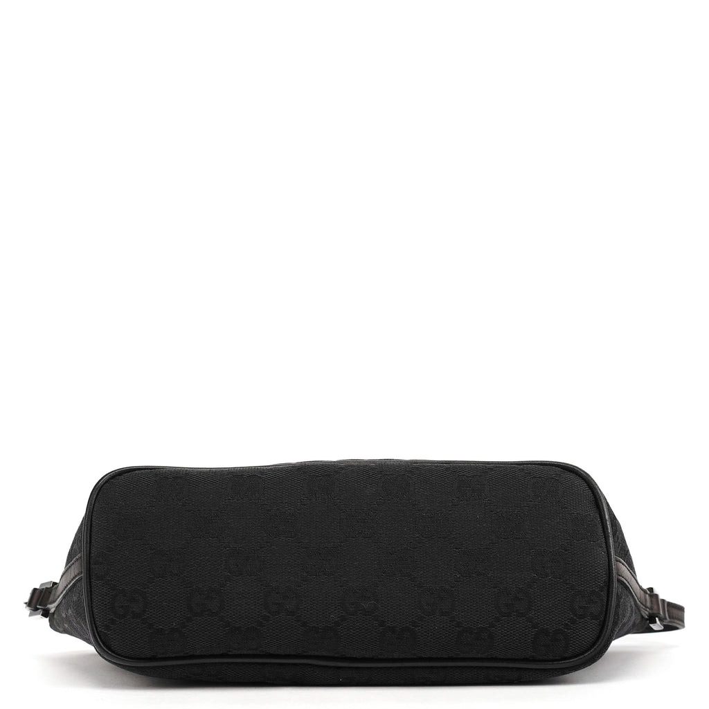 07198 Black GG Boat Pochette