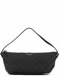 07198 Black GG Boat Pochette