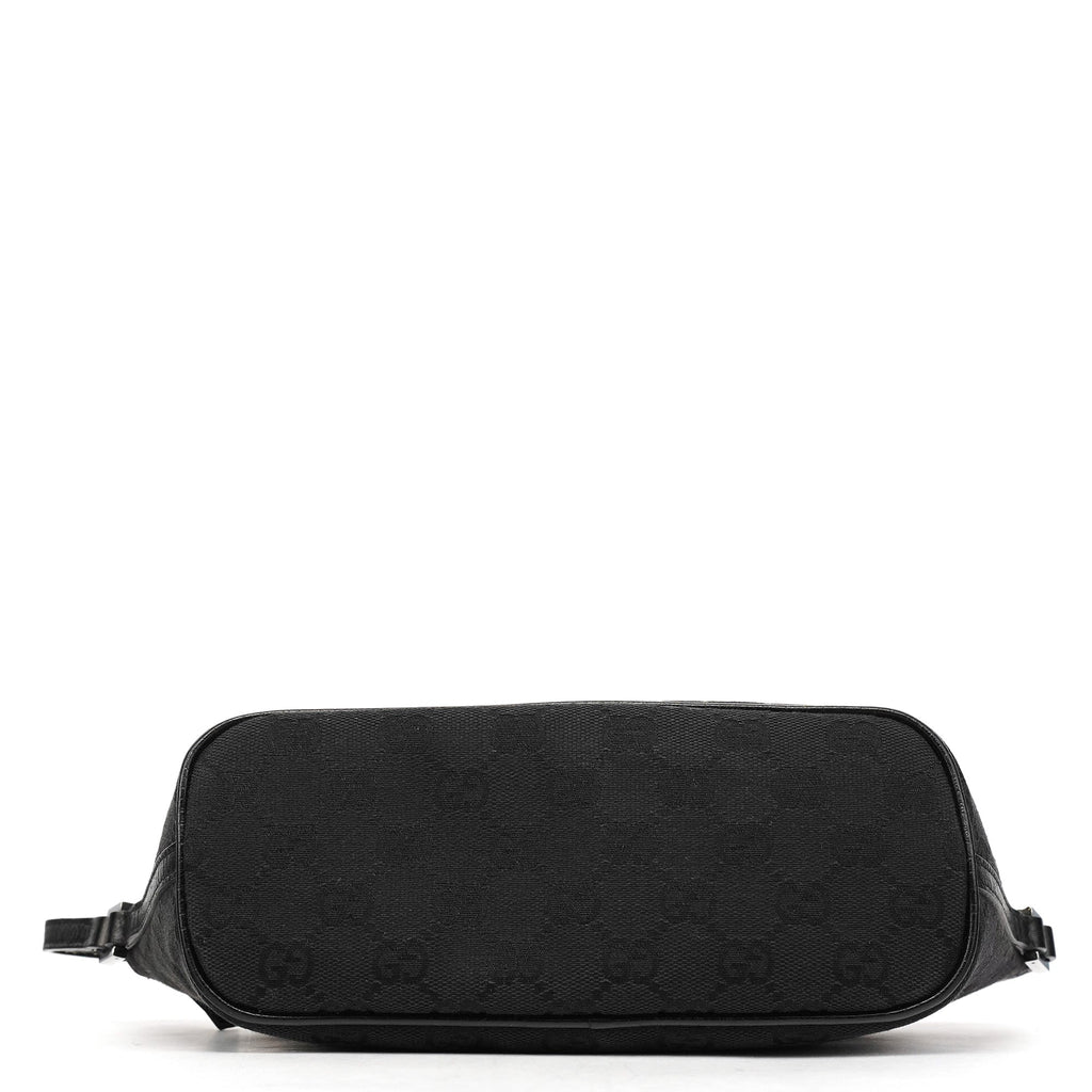 07198 Black GG Boat Pochette