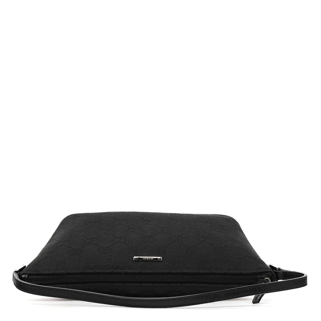 07198 Black GG Boat Pochette