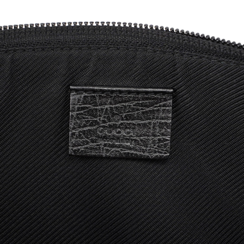 07198 Black GG Boat Pochette
