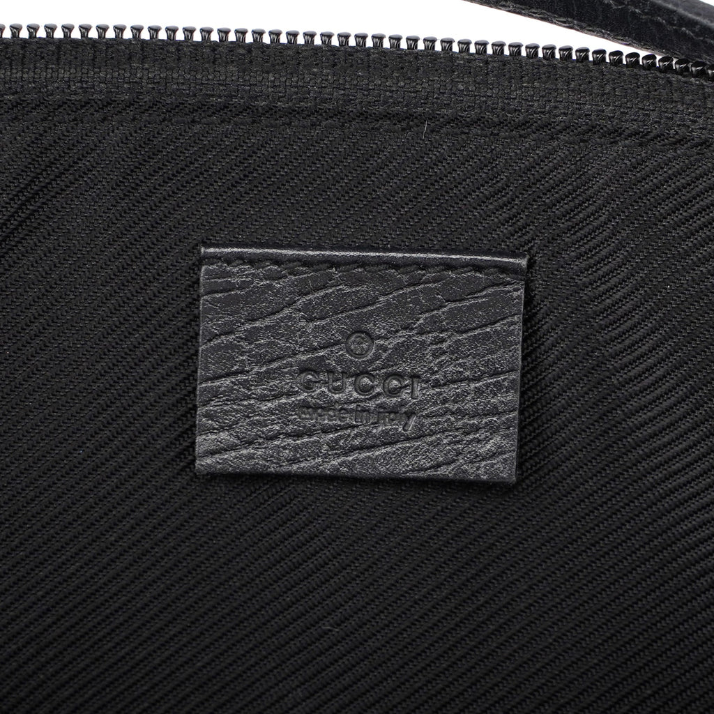 07198 Black GG Boat Pochette