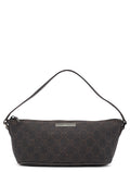 07198 Brown GG Boat Pochette