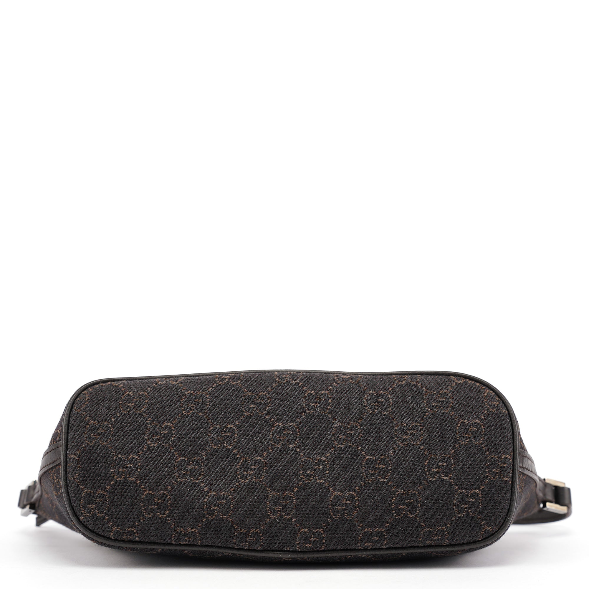 07198 Brown GG Boat Pochette