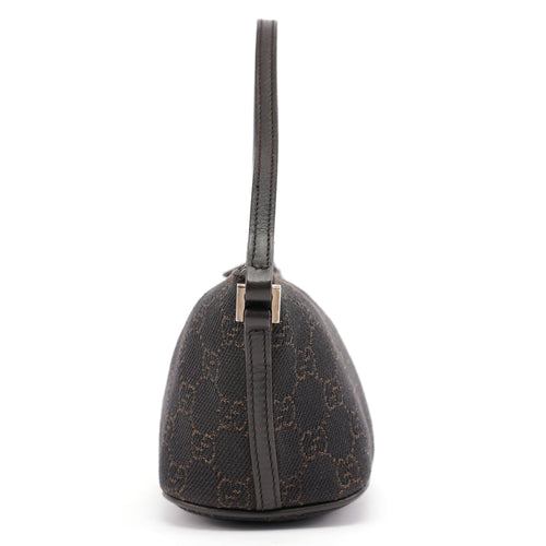 07198 Brown GG Boat Pochette