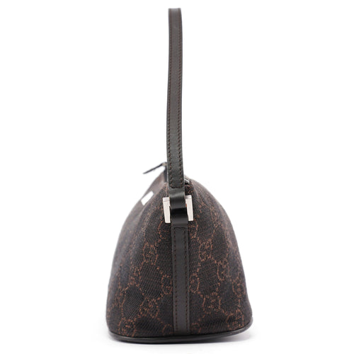 07198 Brown GG Boat Pochette