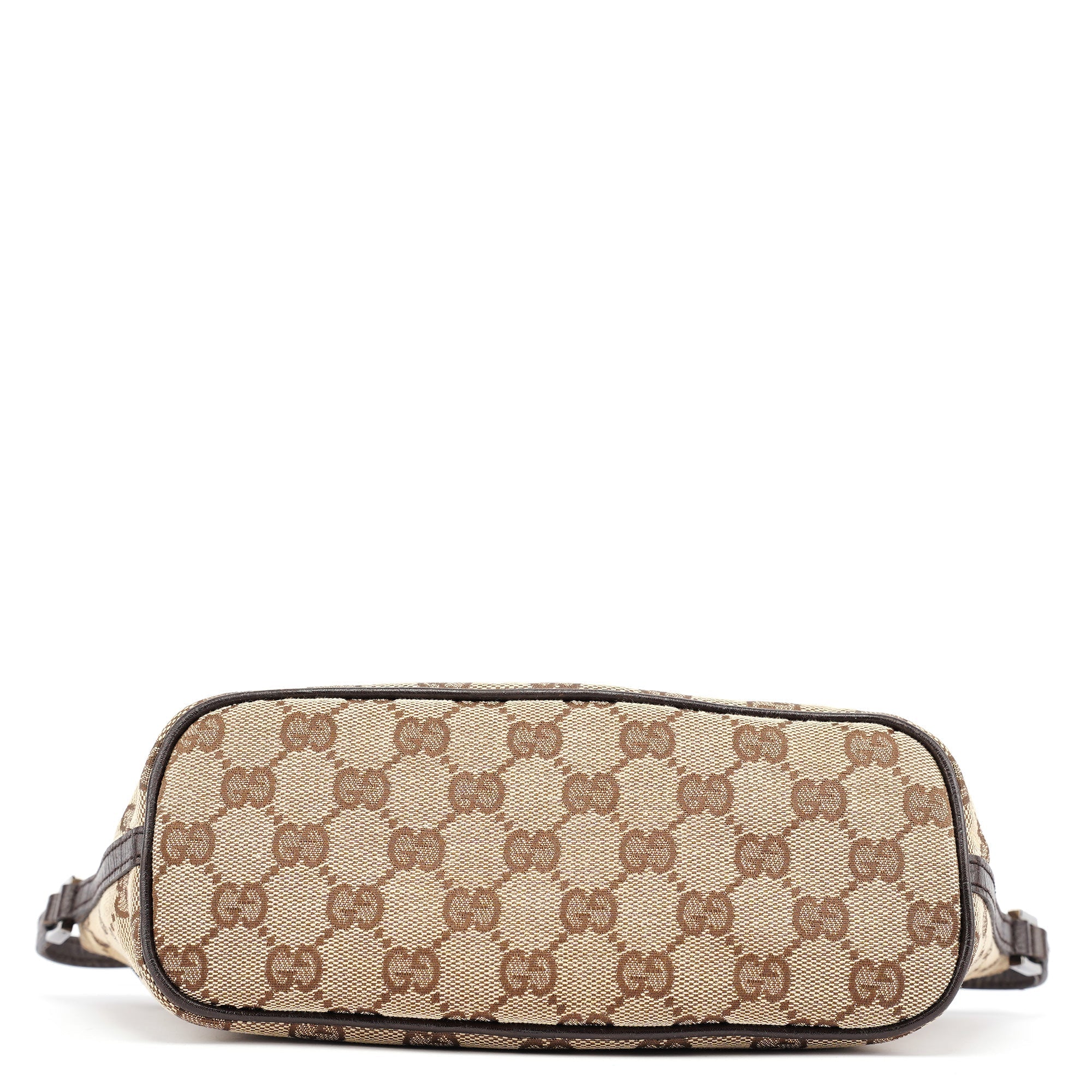 07198 Brown GG Boat Pochette