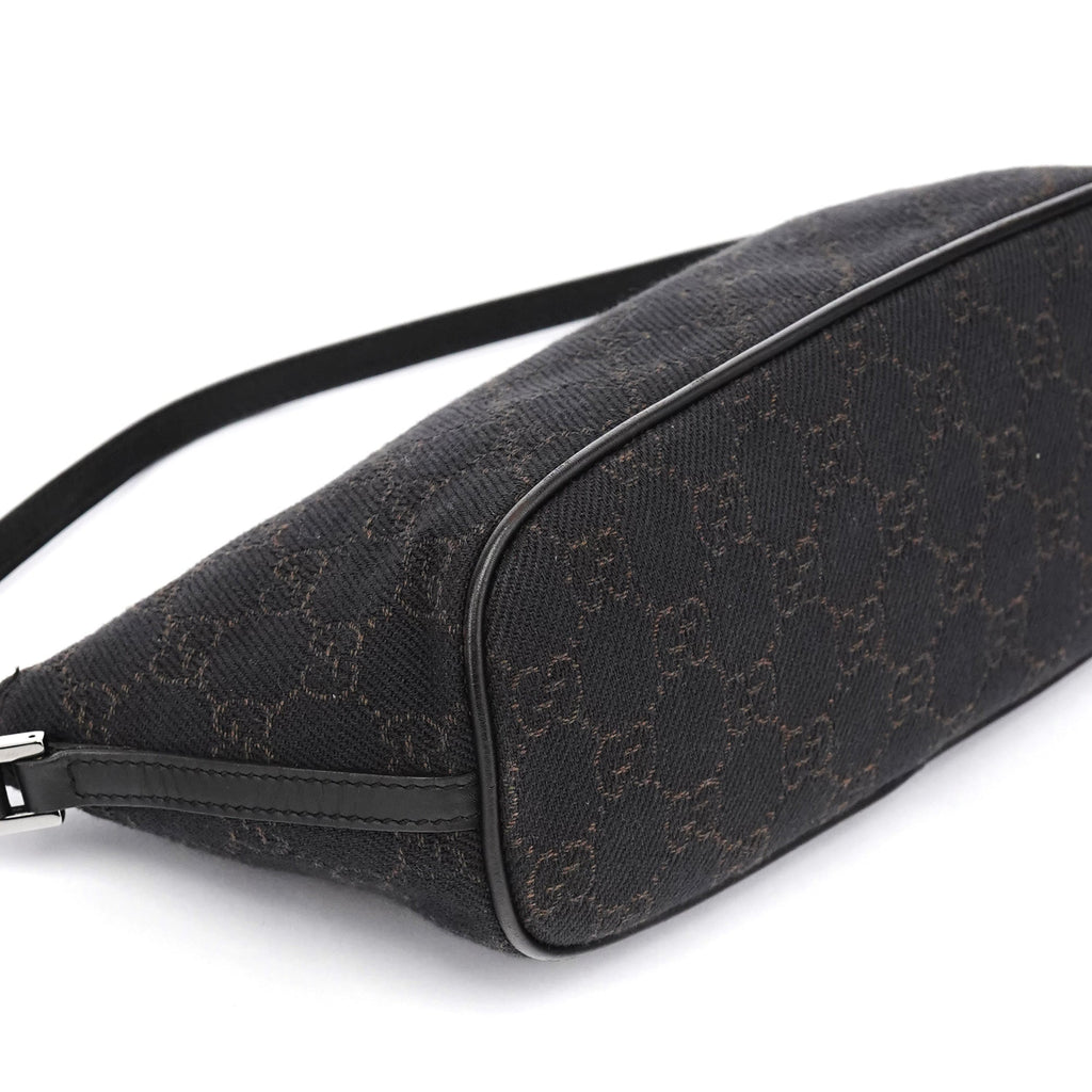 07198 Brown GG Boat Pochette