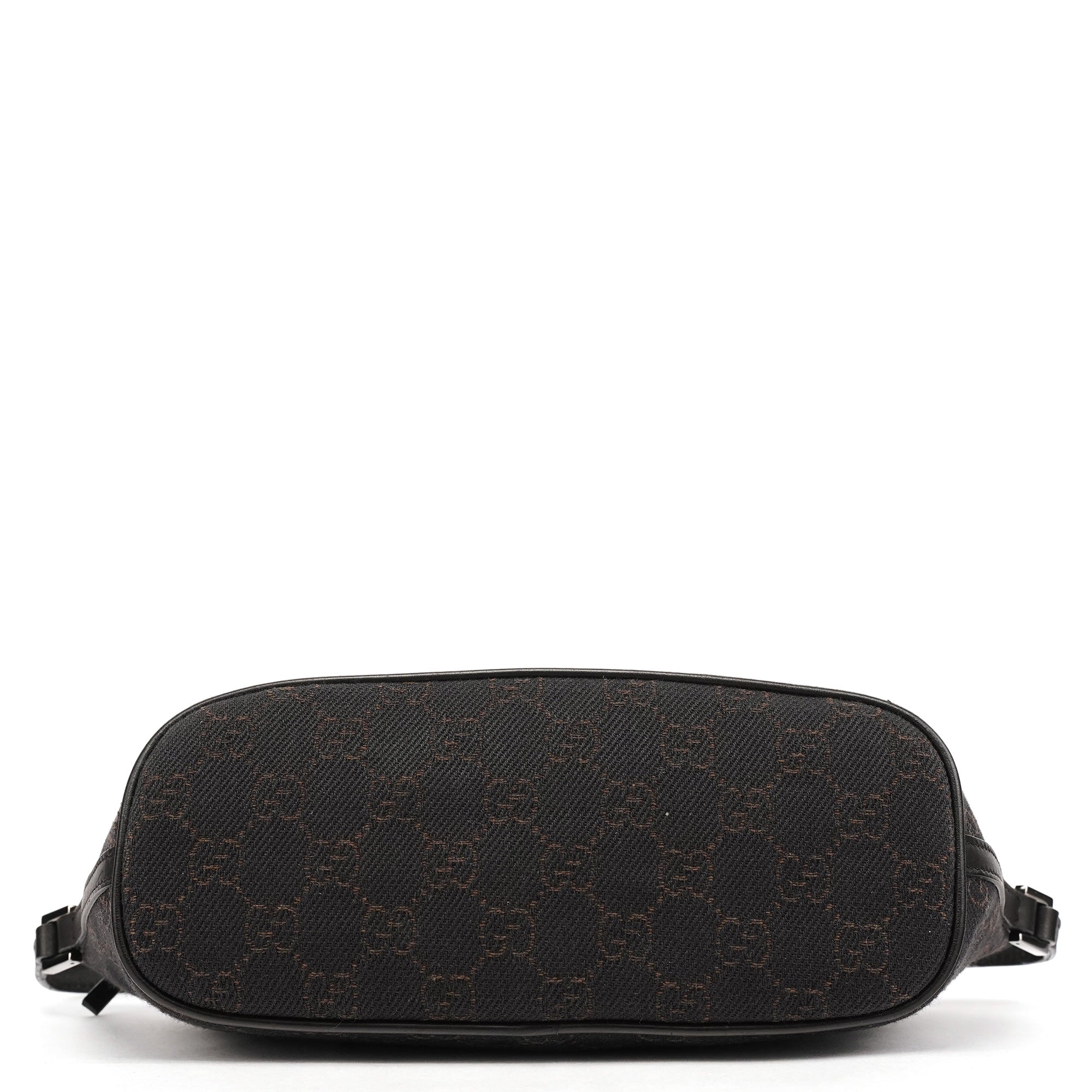 07198 Brown GG Boat Pochette