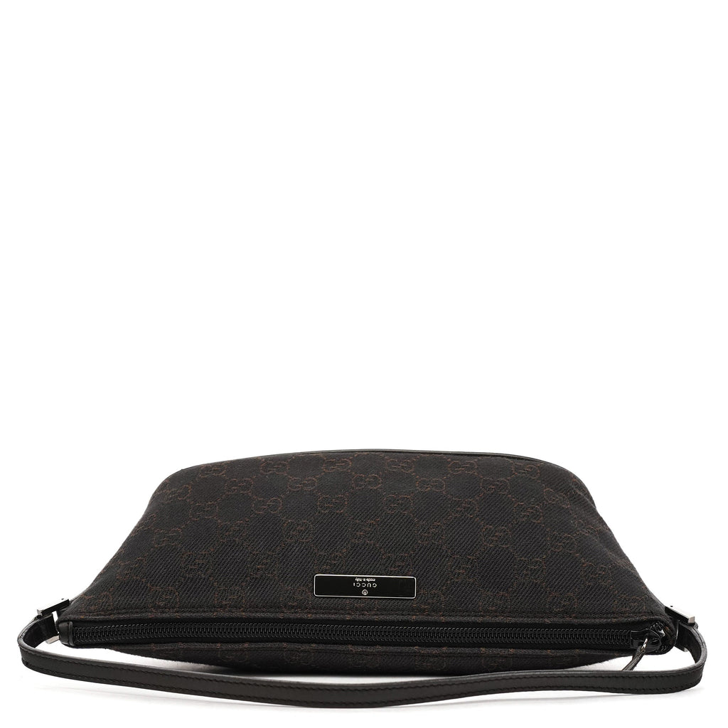 07198 Brown GG Boat Pochette