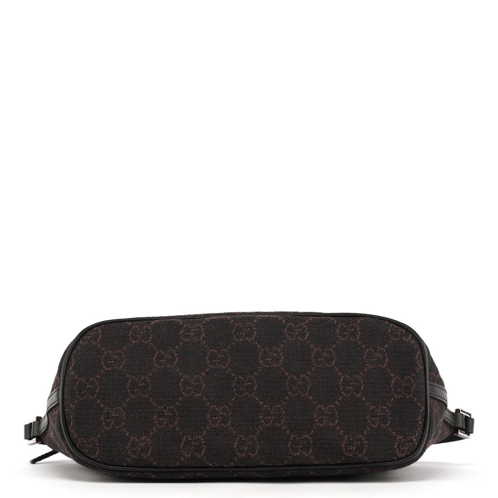 07198 Brown GG Boat Pochette