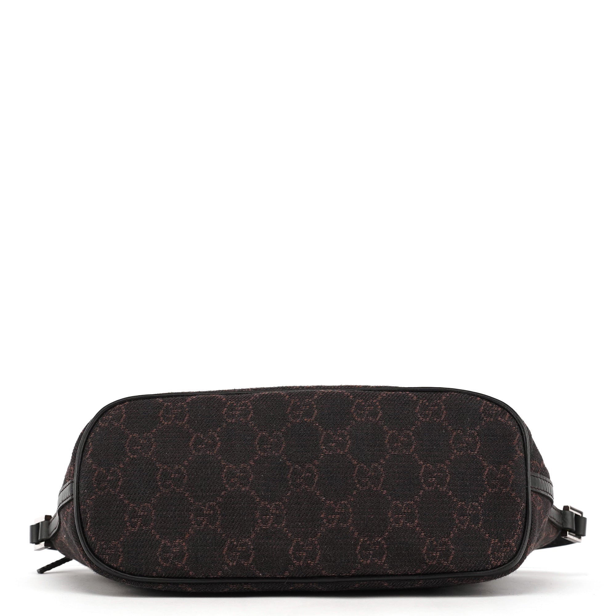07198 Brown GG Boat Pochette