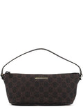 07198 Brown GG Boat Pochette