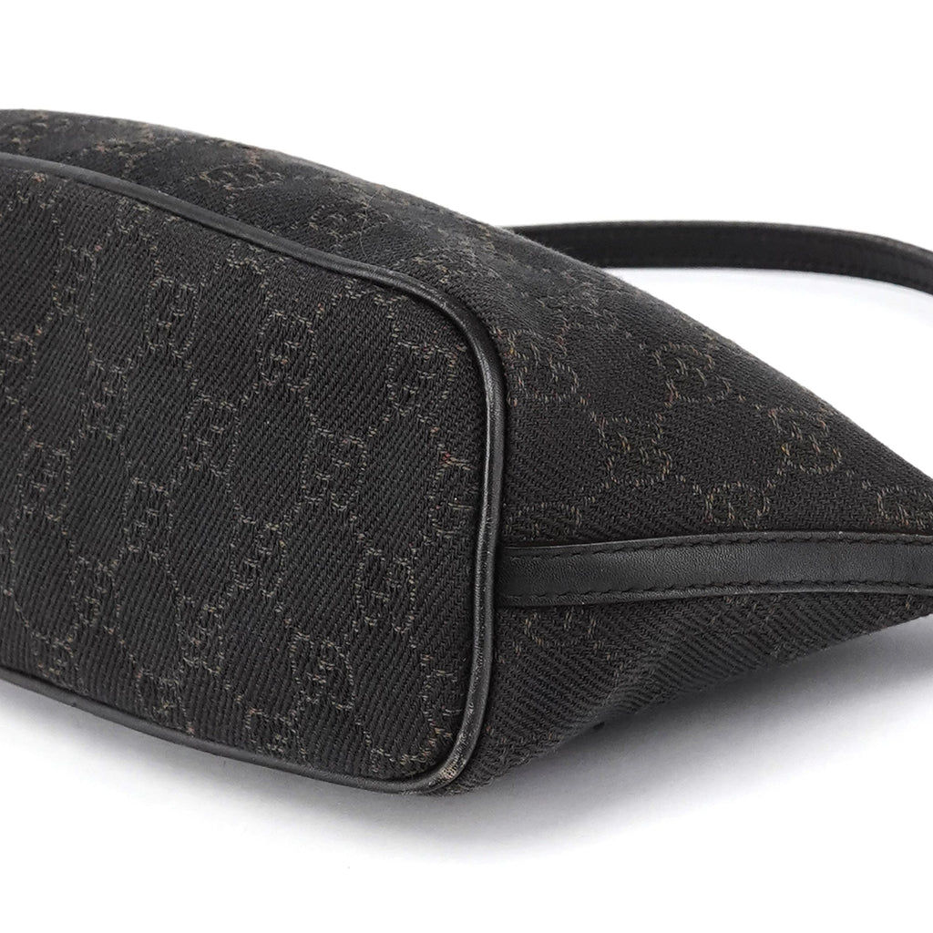 07198 Brown GG Boat Pochette