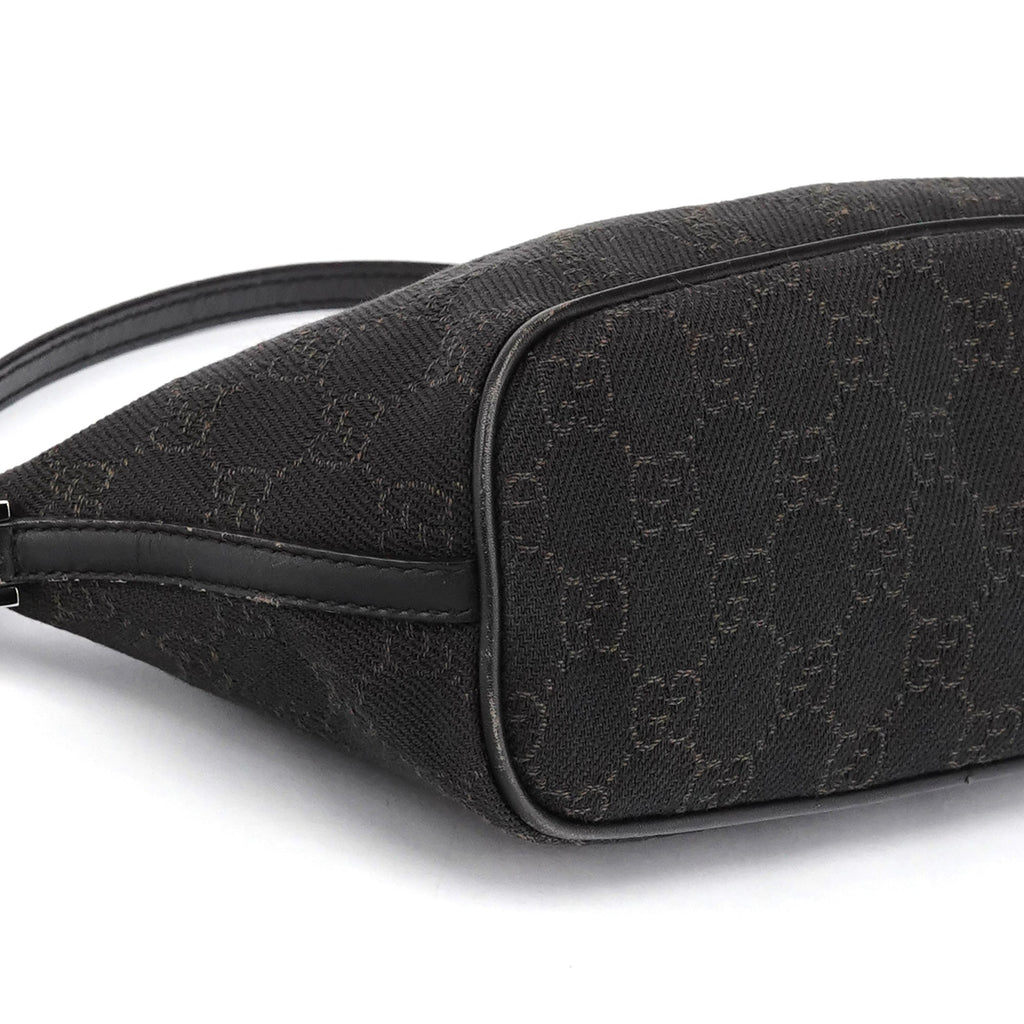 07198 Brown GG Boat Pochette