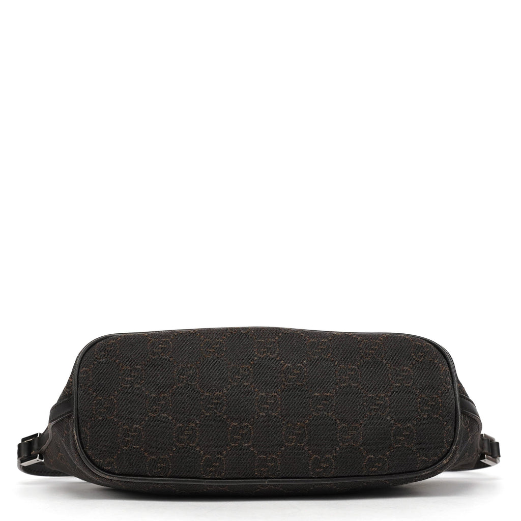 07198 Brown GG Boat Pochette