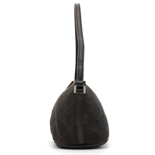 07198 Brown GG Boat Pochette